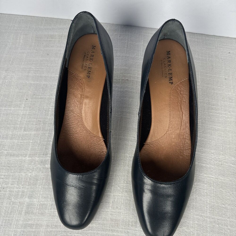 MARK LEMP CLASSICS BY WALKING CRADLES‎ VICKI  SOLID SLIP ON PUMPS Size 8 M - Picture 3 of 11